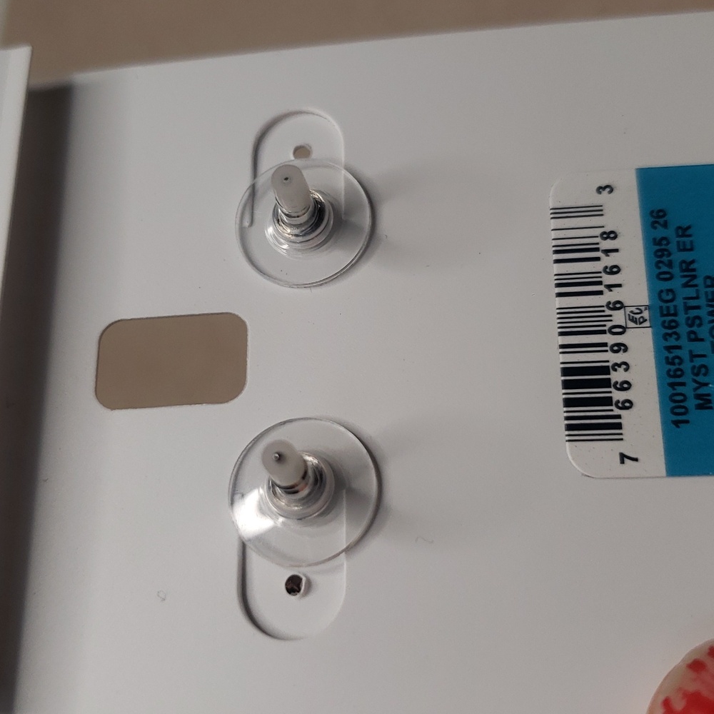 Charter Club Silver and Gray Floral Earrings. NWT - Picture 6 of 9